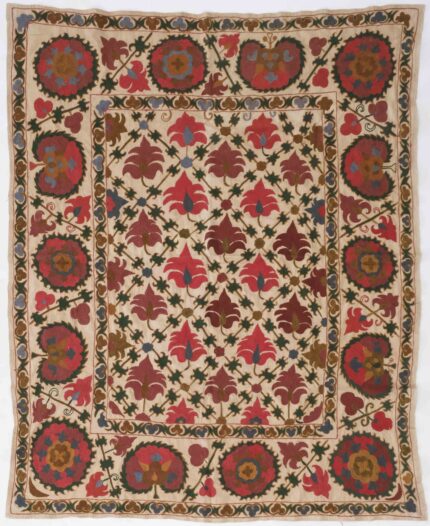 Afghansk Tizche Brodert Kelim